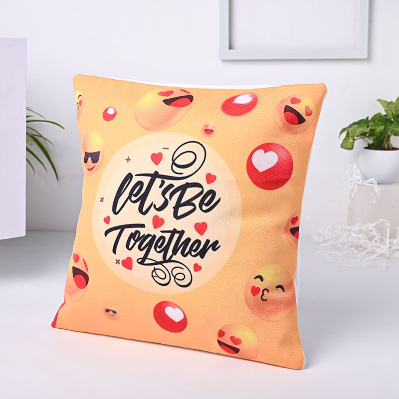 Printed Cushion For Valentines Day