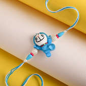 Buy Beaded Doraemon Blue Rakhi for Kids in USA