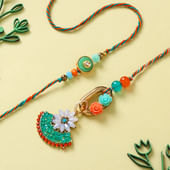 Beaded Elegance Bhaiya Bhabhi Rakhi