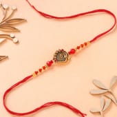 Beaded Om Rakhi Online