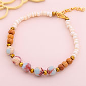 Beads N Pearls Bracelet Rakhi