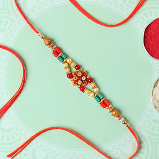 Designer Beads Rakhi online