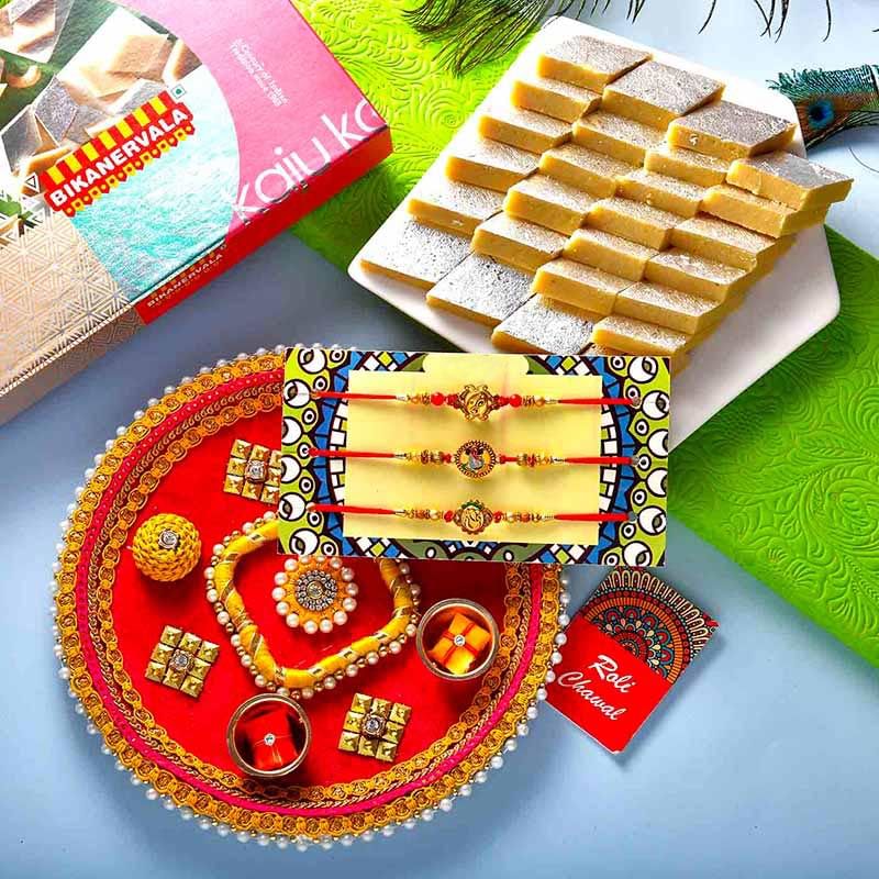 Beatific Rakhi Thali