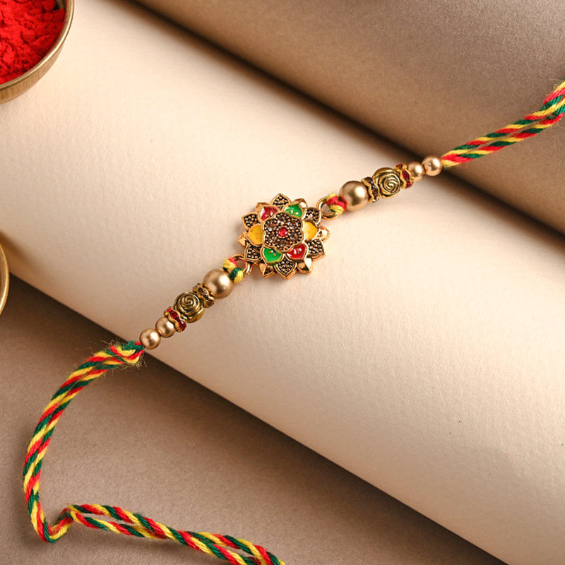 Beautiful Lotus Rakhi
