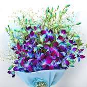 Order Beautiful Orchids Bouquet Online in India