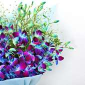 Beautiful Orchids Bouquet - side view