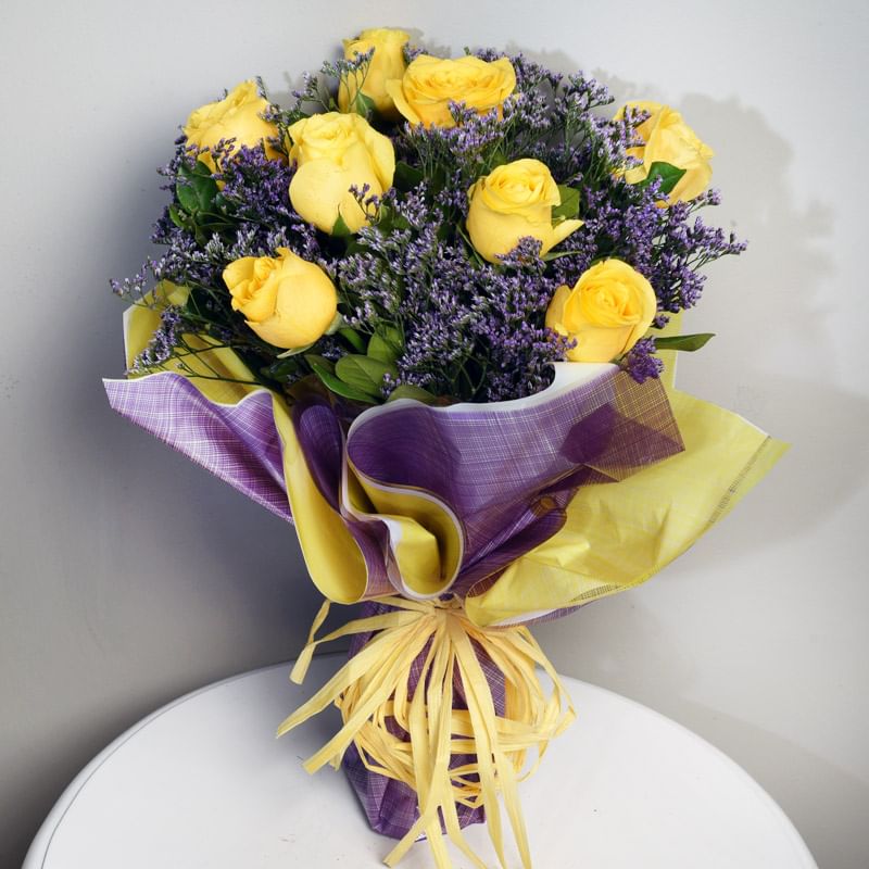 The Beauty of Yellow, Purple and Green