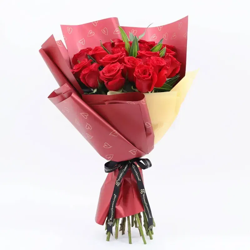 Classic Red Roses Bouquet
