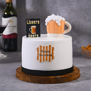 Beer Love Celebration Cake