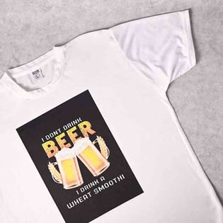Beer Lover Printed Tshirt for Mens