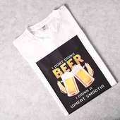 Beer Lover Printed Tshirt for Mens