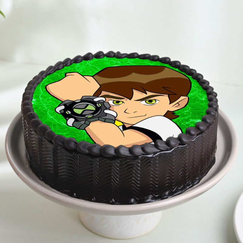 Ben 10 Photo Cake for Children