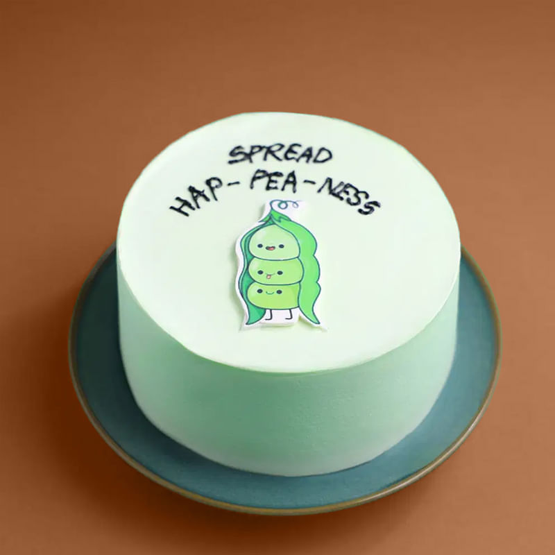 Pea Pod Happiness Cake