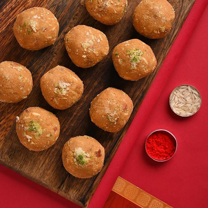 Besan Ladoo For Australia Full View