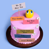 Best Boss Farewell Cake