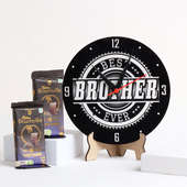 Best Bro Clock N Chocolates