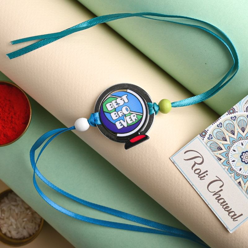 Send Fancy rakhi for Kids - Best Bro Ever Rakhi online