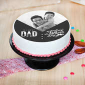 Best Dad Delish Photo Cake