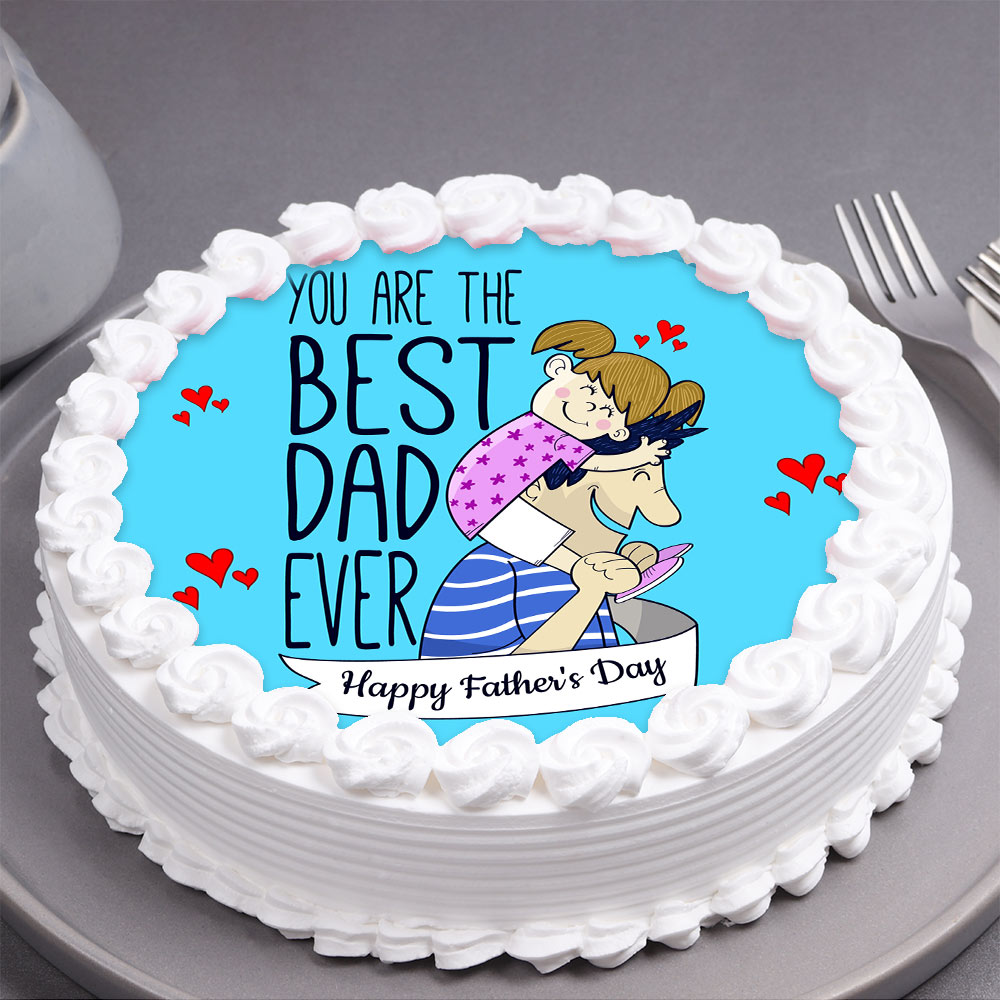 Best Dad Ever - Fathers Day Cake Online