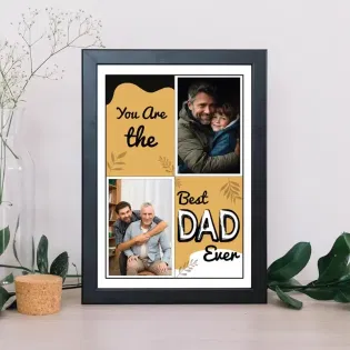 Best Dad Ever Photo Frame