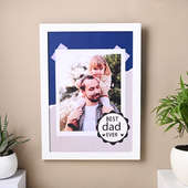 Best Dad Ever Photo Frame For Fathers Day