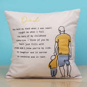 Best Fathers Day Gift - Printed Cushion