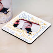 Best Fathers Day Gift - Personalised Coaster