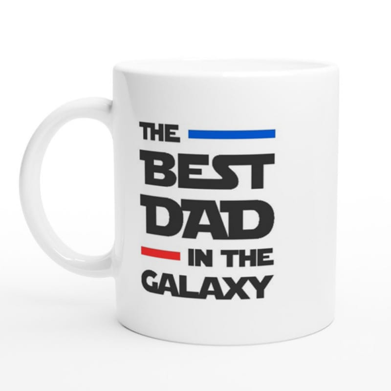 Best Dad In Galaxy Ceramic Mug