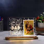 Best Dad Personalised Led Tabletop