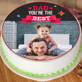 Photo Cake for Best Dad