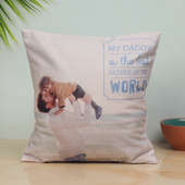Best Father Personalised Cushion