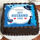Best Husband Ever Poster Cake
