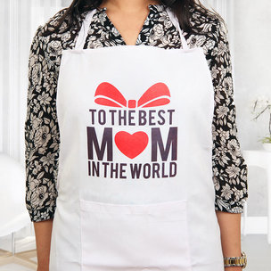 Best Mom Apron in Wearing View