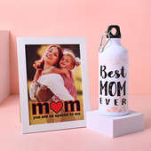 Best Mom Bottle N Frame Combo gift Online