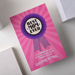 Best Mom Greeting Card