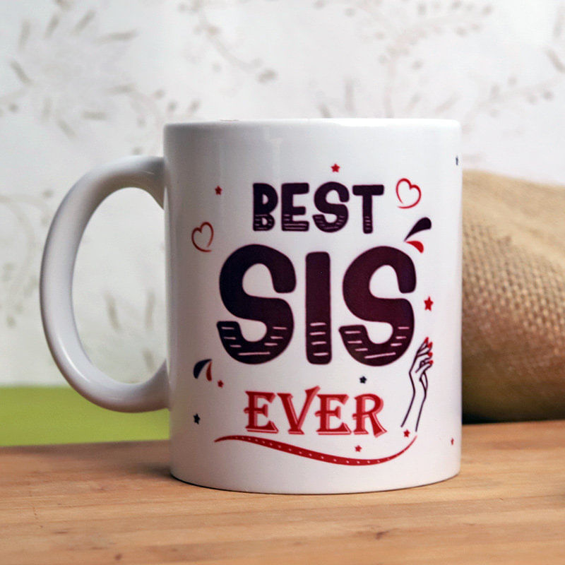 Custom Coffee Mug- Best sister mug