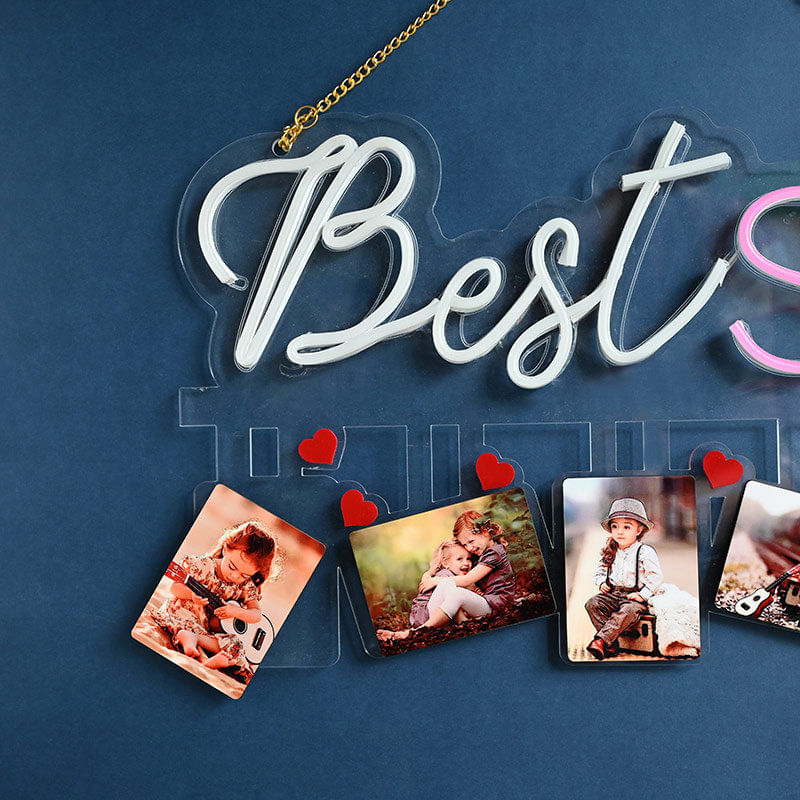 Best Sis Neon Light- Best rakhi gift for sister