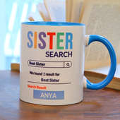 Best Sis Search Custom Mug