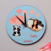 Best Sister Clock