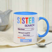 Best Sister Search Customised Mug