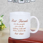 Customized Coffee Mugs for Friends with Back Sided View