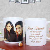 Customized Coffee Mugs for Friends with Both Sided View