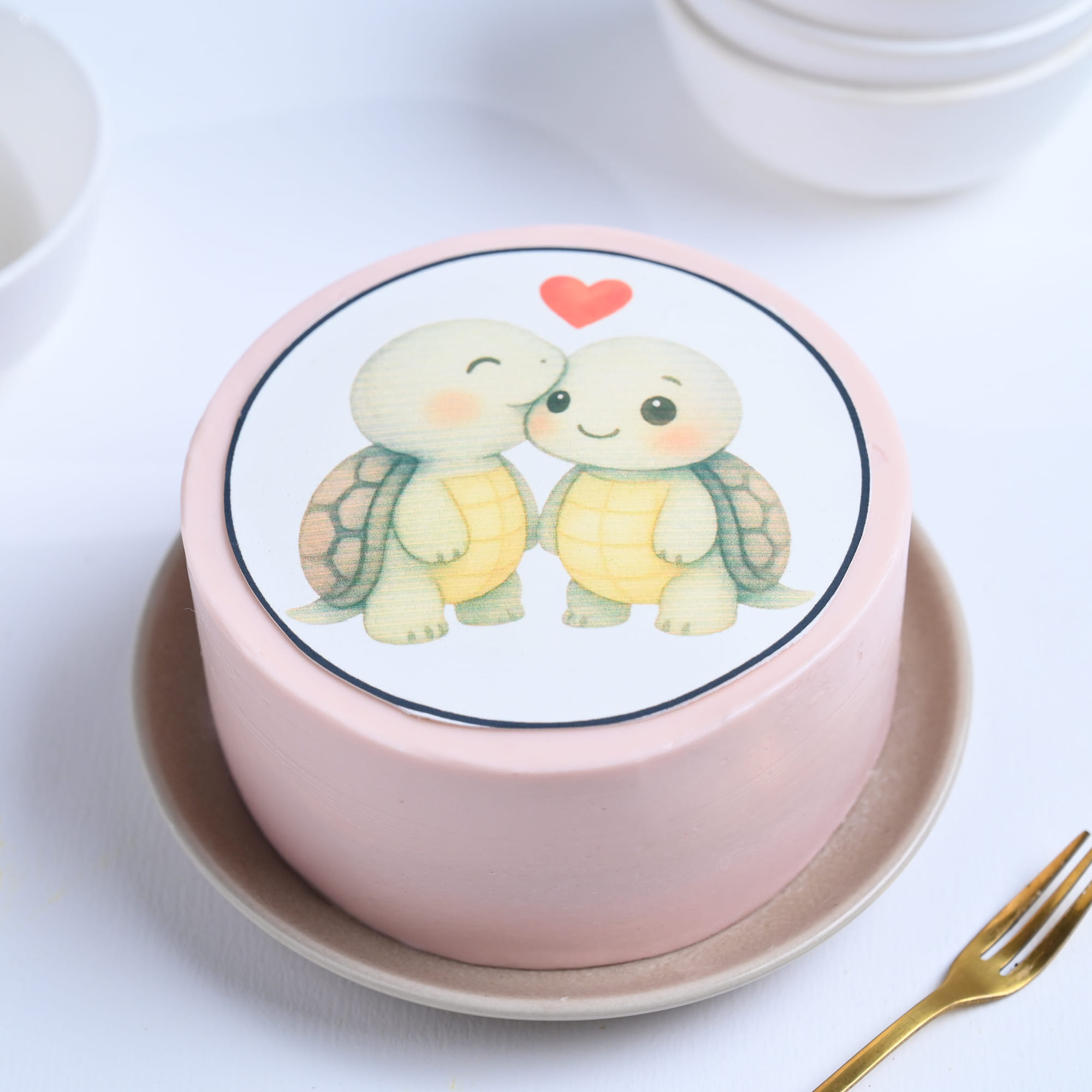 Better Together Pineapple Bento Cake