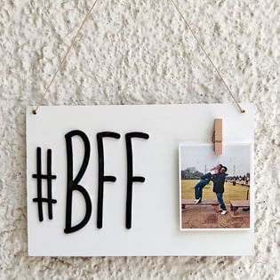 BFF goals photo frame