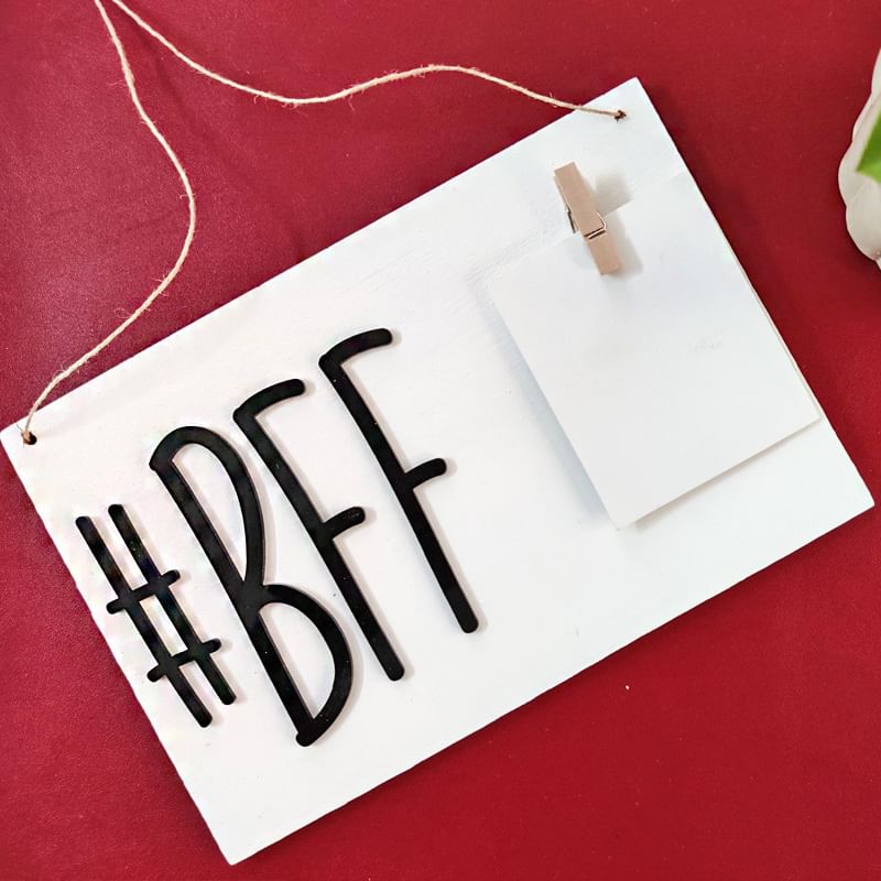 BFF goals photo board:Personalised photo frame