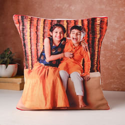 Bhai Behen Photo Pillow