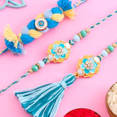 Bhai Bhabhi Rakhi N Colour Pop Rakhi Combo