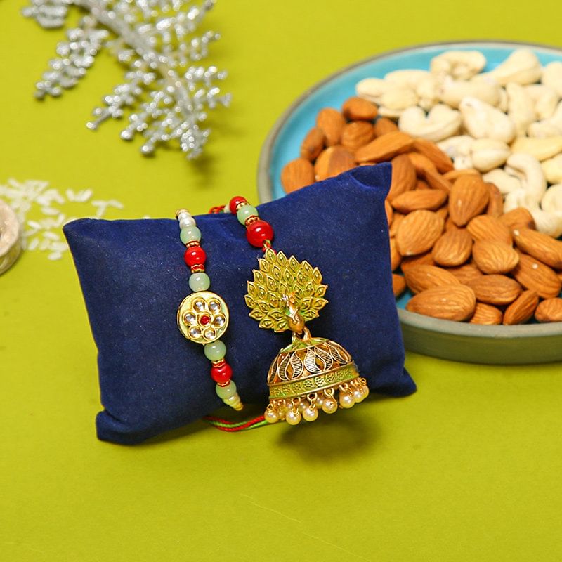 Bhai Bhabhi Rakhi Gifts Online in USA Full View