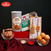 Buy Bhaiya Bhabhi Rakhi Set Online - Bhai Bhabhi Rakhi Set With Mathis n Cookies
