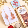 Floral Bhai Bhabhi Rakhis With Ferrero Rocher